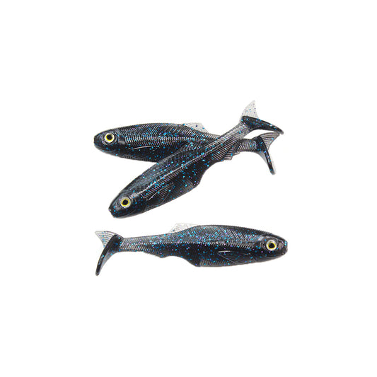 Prey Bait - BLACK-BLUE FLAKE - 4.1" image