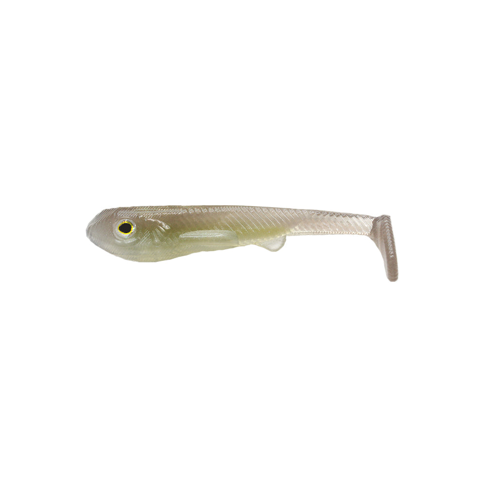 Ignite Shad - Smoke Olive Shad - 3.5" image