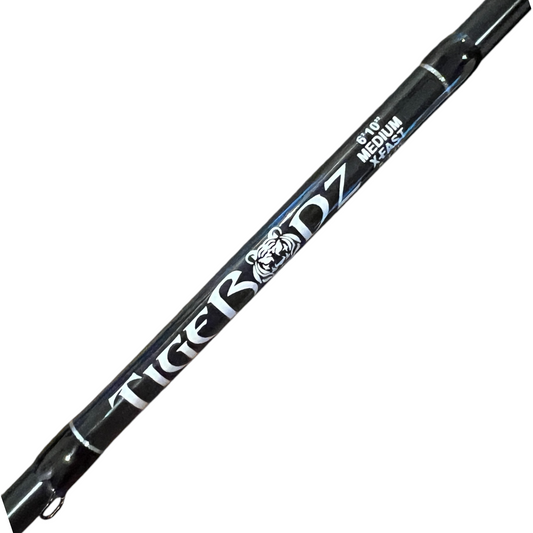 TigeRodz Scope Stick 6'10" Medium Extra Fast Spinning Rod