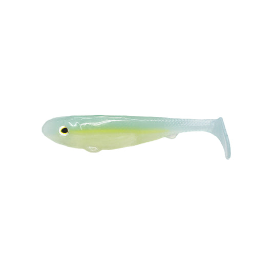 Frenzy Shad - Chartreuse Sexy Shad image 0